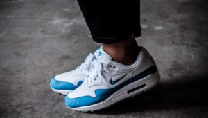 Alternative view of Giày Nike Air Max 1 Premium SC Jewel 'University Blue' 918354-102