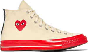 Giay Converse Comme des Garcons Play x Chuck 70 High 'Pristine Red' A01794C
