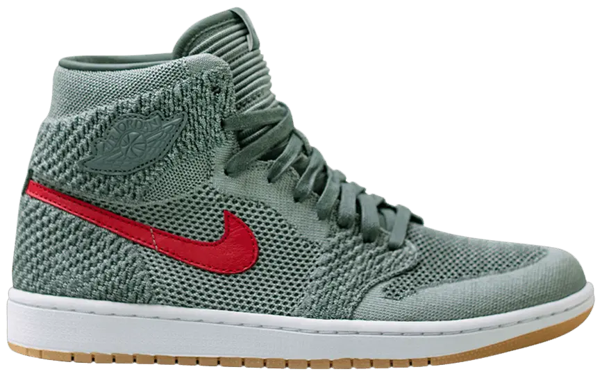 Giày Nike Air Jordan 1 High Flyknit 'Clay Green' 919704-333