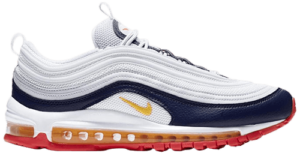 Giày Nike Wmns Air Max 97 'Platinum Navy Orange' 921733-015