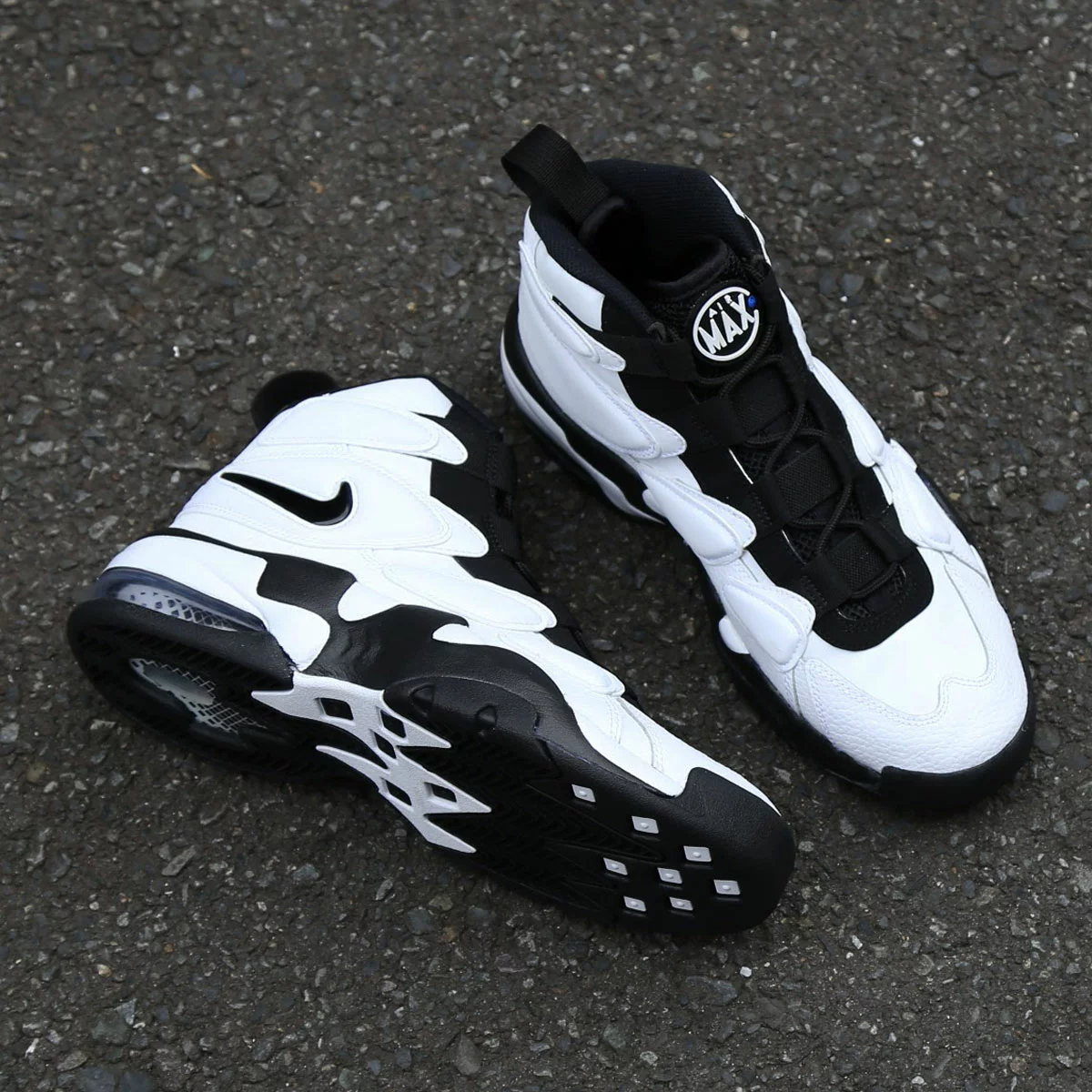 Giày Nike Air Max2 Uptempo 'White Black' 922934-102 - Ảnh 2