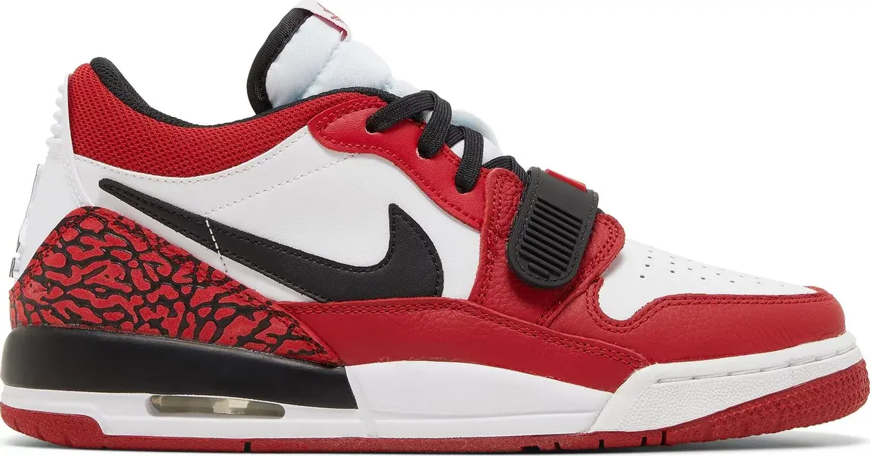 Giay Nike Air Jordan Legacy 312 Low GS ‘White Gym Red’ CD9054-116