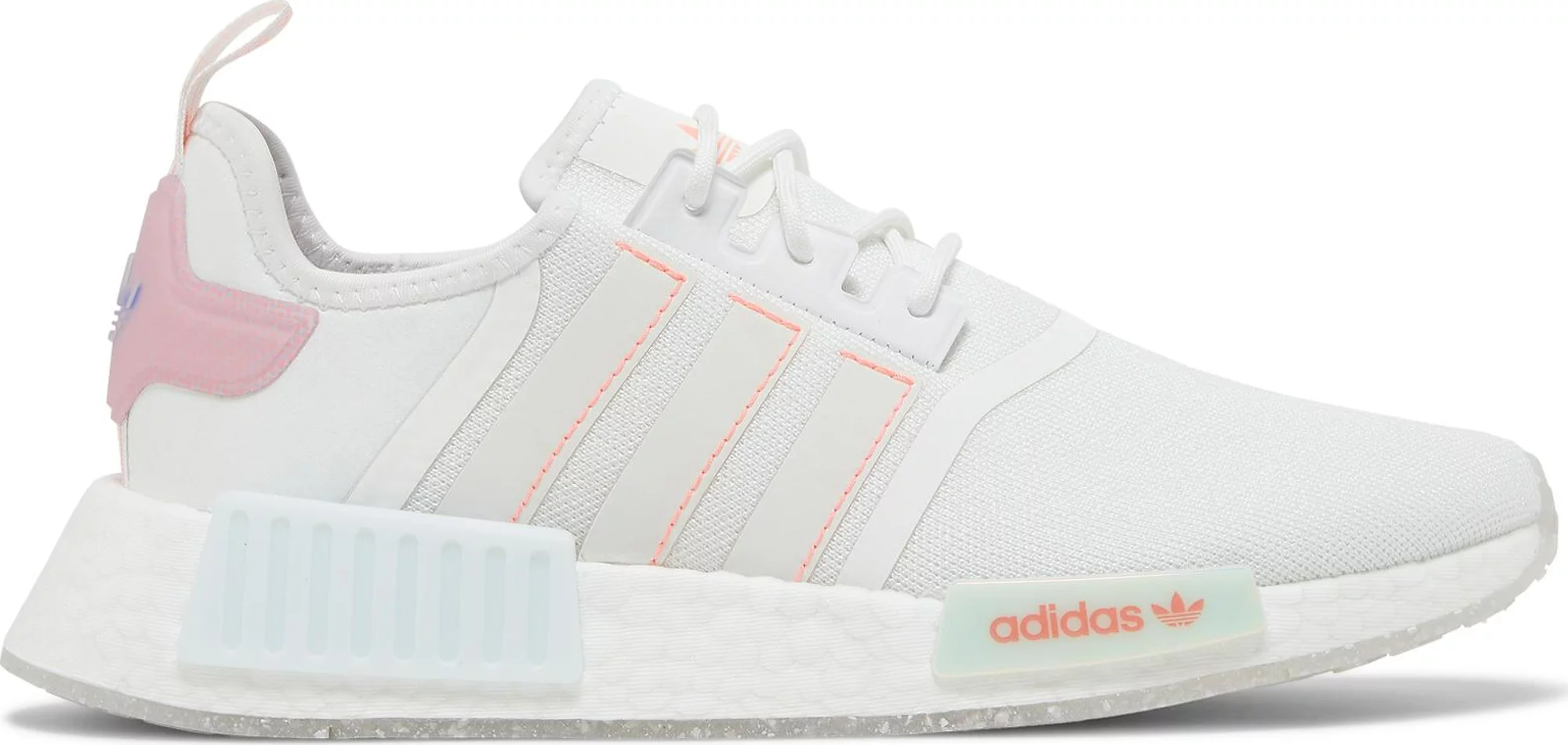 Giay Adidas Wmns NMD R1 'White Acid Red' GW5679