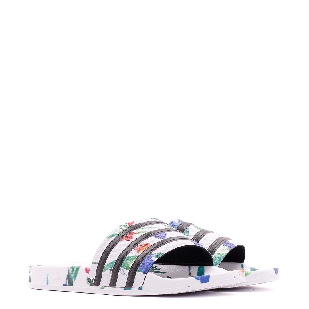 Dép Adidas Adilette Slides 'White Floral' EE4851 - Ảnh 2