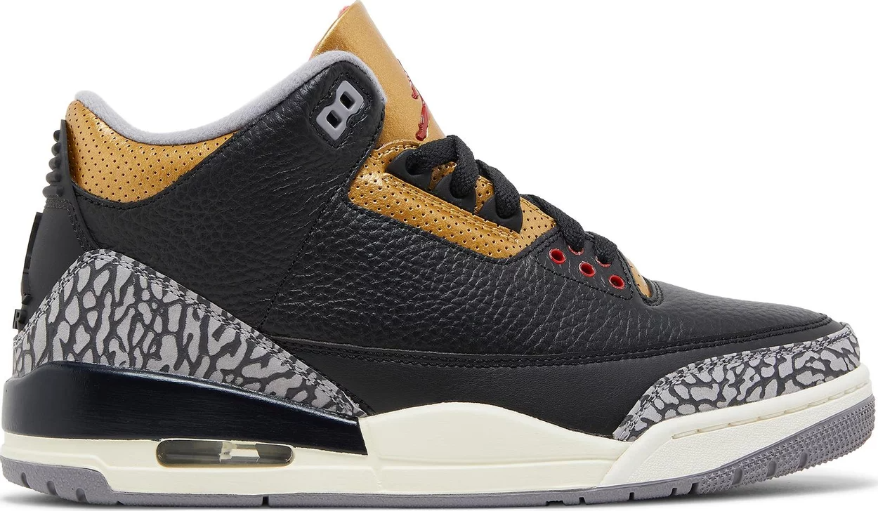 Giay Nike Air Jordan 3 Retro 'Black Cement Gold' CK9246-067