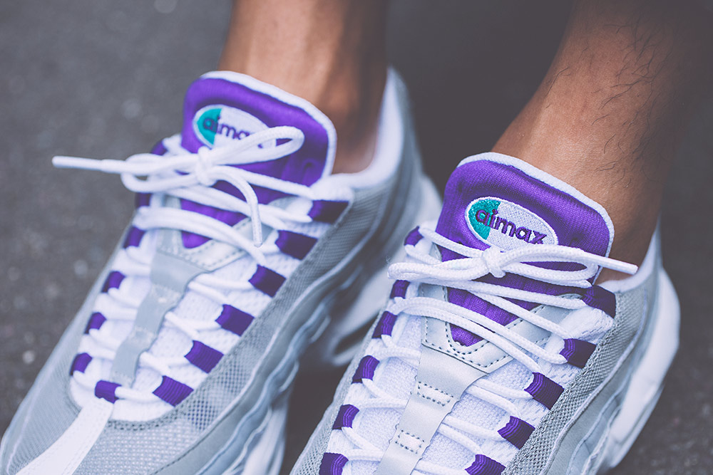 Giày Nike Wmns Air Max 95 'Grape' 2018 307960-109 - Ảnh 4
