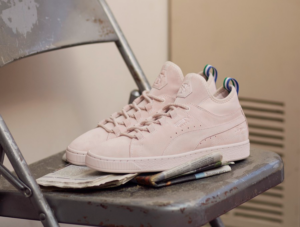 Alternative view of Giày Puma Suede Mid Big Sean Pink 366252-01