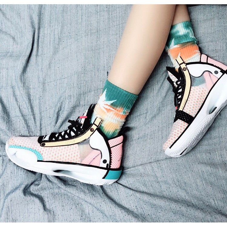 Giày Air Jordan 34 Low 'Guo Ailun' CZ7748-100 - Ảnh 5