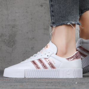 Alternative view of Giày Adidas Samba Rose Wmns 'Cloud White' FX3816