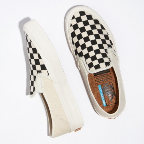 Giày Vans Eco Theory SlipL-On SF 'Black Checkerboard' VN0A3MVD42E - Ảnh 10