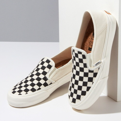 Giày Vans Eco Theory SlipL-On SF 'Black Checkerboard' VN0A3MVD42E - Ảnh 6