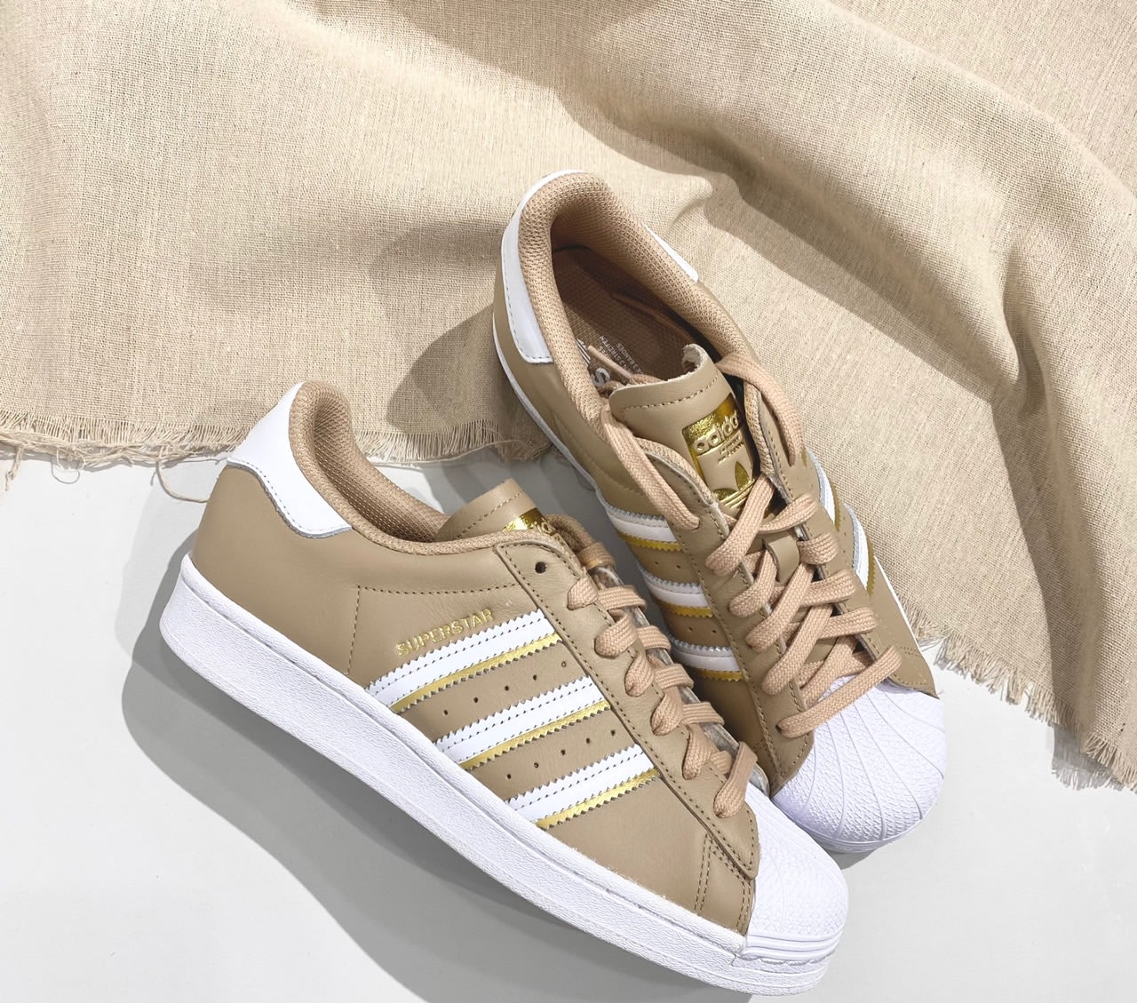 Giày Adidas Superstar 'Pale Nude' GZ3454 - Ảnh 6