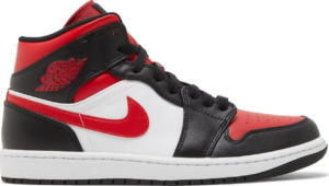 Giày Nike Air Jordan 1 Mid 'Bred Toe' 554724-079