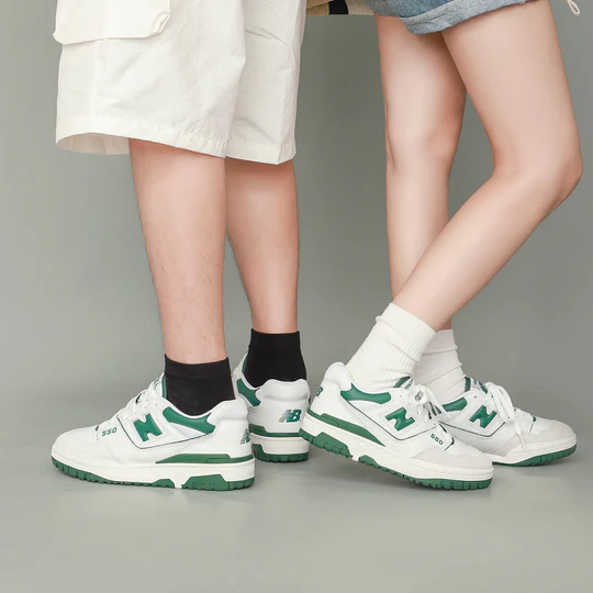 Giày New Balance 550 'White Green' BB550WT1 - Ảnh 4