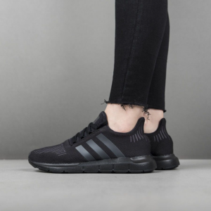 Alternative view of Giày Adidas Swift Run Triple Black CG6268