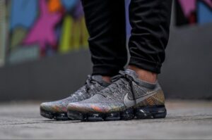 Alternative view of Giày Nike Air VaporMax 'Grey Multi' 849558-019