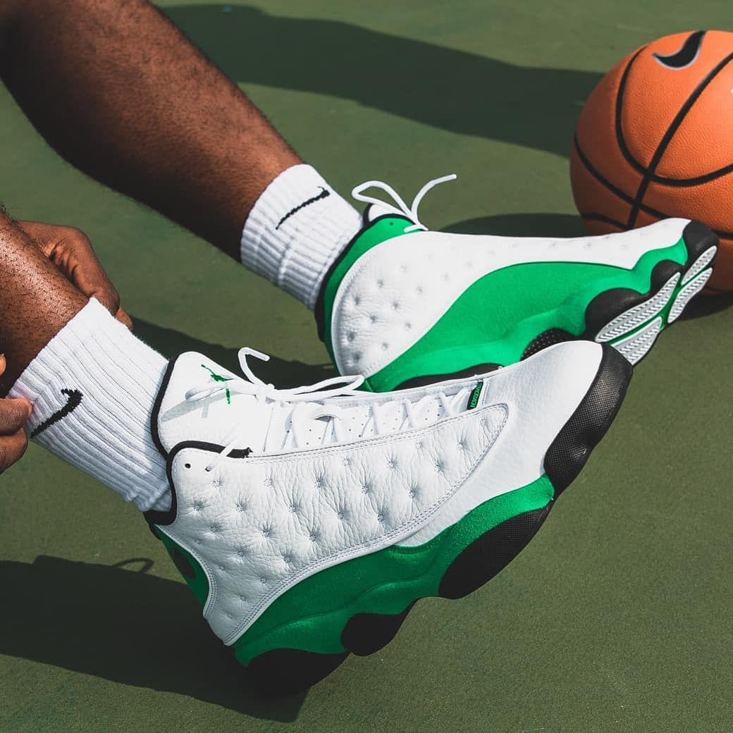 Giày Nike Air Jordan 13 Retro 'Lucky Green' DB6537-113 - Ảnh 3