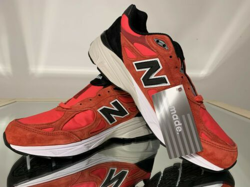 Giày New Balance 990v3 Made In USA 'Red Suede' M990PL3 - Ảnh 7