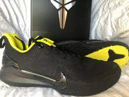 Alternative view of Giày Nike Mamba Focus 'Black Optimum Yellow' AJ5899-001
