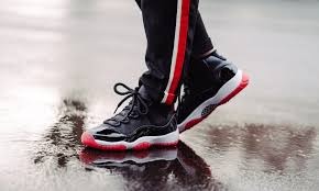 Giày Nike Air Jordan 11 Retro GS 'Bred' 2019 378038-061 - Ảnh 4