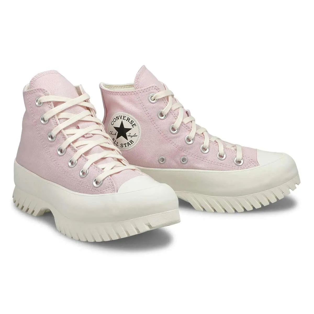 Giày Converse Women's CT All Star Lugged 2.0 Hi Sneaker 'White' A02424C - Ảnh 5