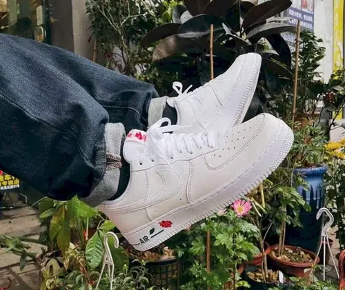Alternative view of Giày Nike Air Force 1 '07 LX 'Thank You Plastic Bag' CU6312-100