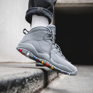 Alternative view of Giày Nike Air Jordan 10 Retro 'Cool Grey' 2018 310805-022