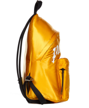 Alternative view of Túi Palm Angels Curved Logo Yellow Nylon Backpack PMNB012F21LEA0011801