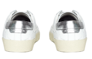 Alternative view of Giày Saint Laurent white rubber sneakers 592541-00ND0-9017
