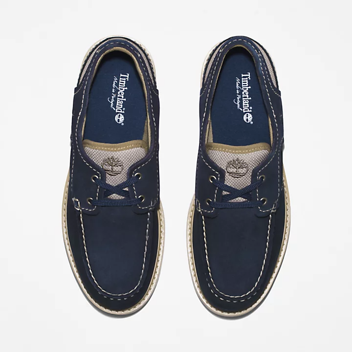 Giày Timberland Newmarket II Boat Shoe 'Navy' A2AGD019 - Ảnh 3