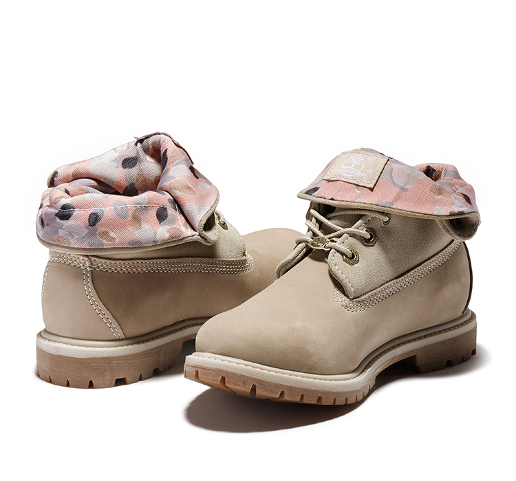 Giày Timberland Wmns Light Brown Nubuck Leather A2EQAK51 - Ảnh 3