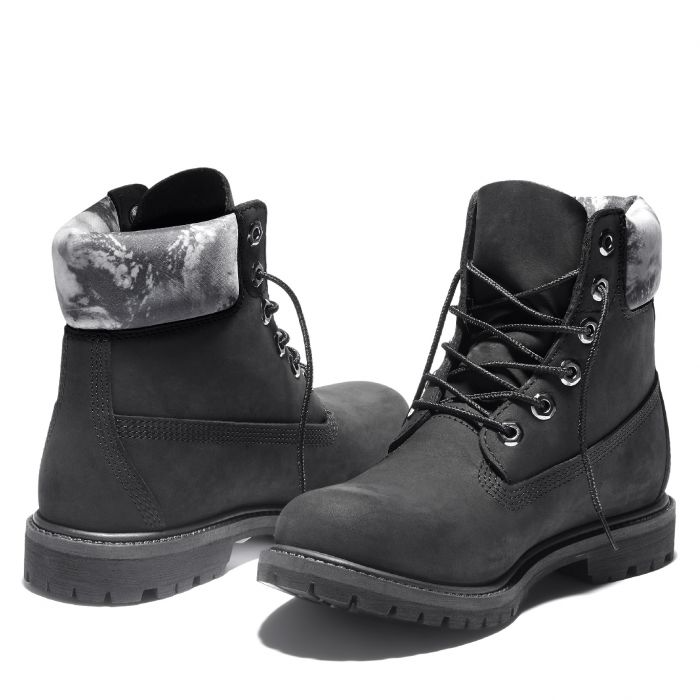 Giày Timberland Wmns 6-Inch Premium Waterproof Black A2ESH - Ảnh 5