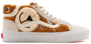 Giày Vans Vault Mid Zoo Skool Brown Beige White VN0A7Q4S91R