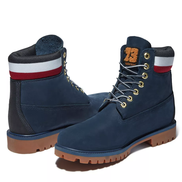 Giày Timberland Heritage 6-Inch Waterproof Boots 'Navy Blue' A2M59019 - Ảnh 4