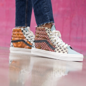 Alternative view of Giày Vans Sk8-Hi 'Tiger Patchwork' VN0A4BV61IO