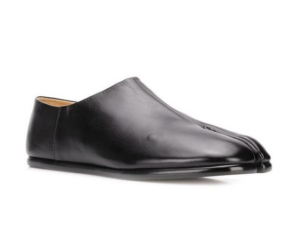Alternative view of Giày Maison Margiela Slip-On Tabi Calfskin 'Black' S57WR0051PR516T8013