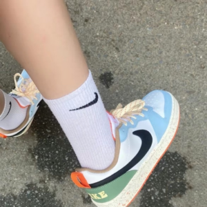 Alternative view of Giày Nike Court Borough Low 2 'Black Sail Alabaster' DX6052-101