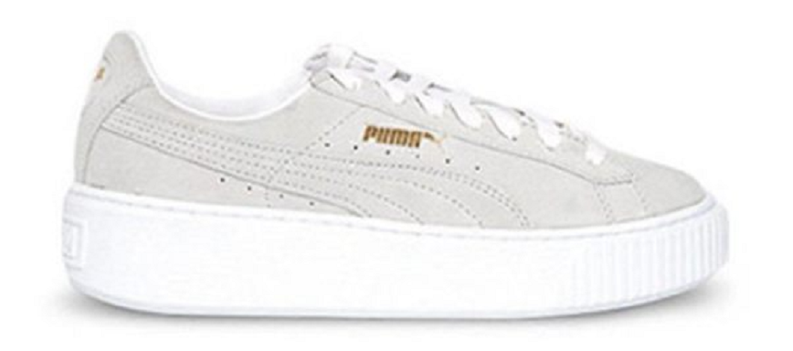 Giày Puma Wmns Puma Suede Platform White Gold 362223-08
