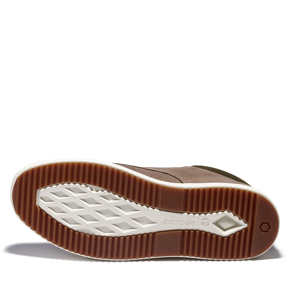 Giày Timberland Men's Light Brown Nubuck Leather Casual A2K6X - Ảnh 5