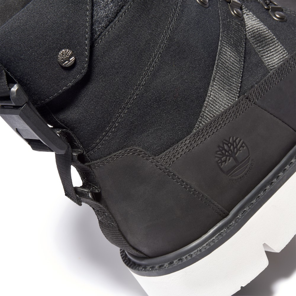 Giày Timberland Raywood Boot Black Full-Grain A42HX015 - Ảnh 5