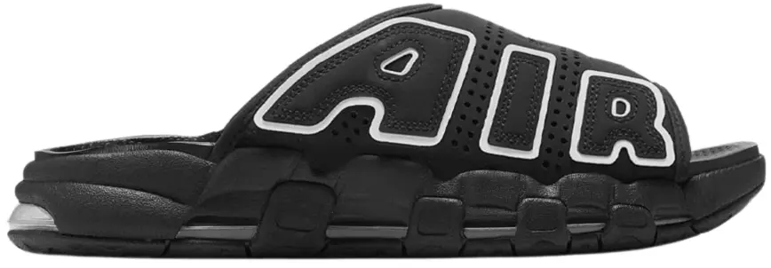 Dep Nike Air More Uptempo Slide 'Black White' DV2132-001
