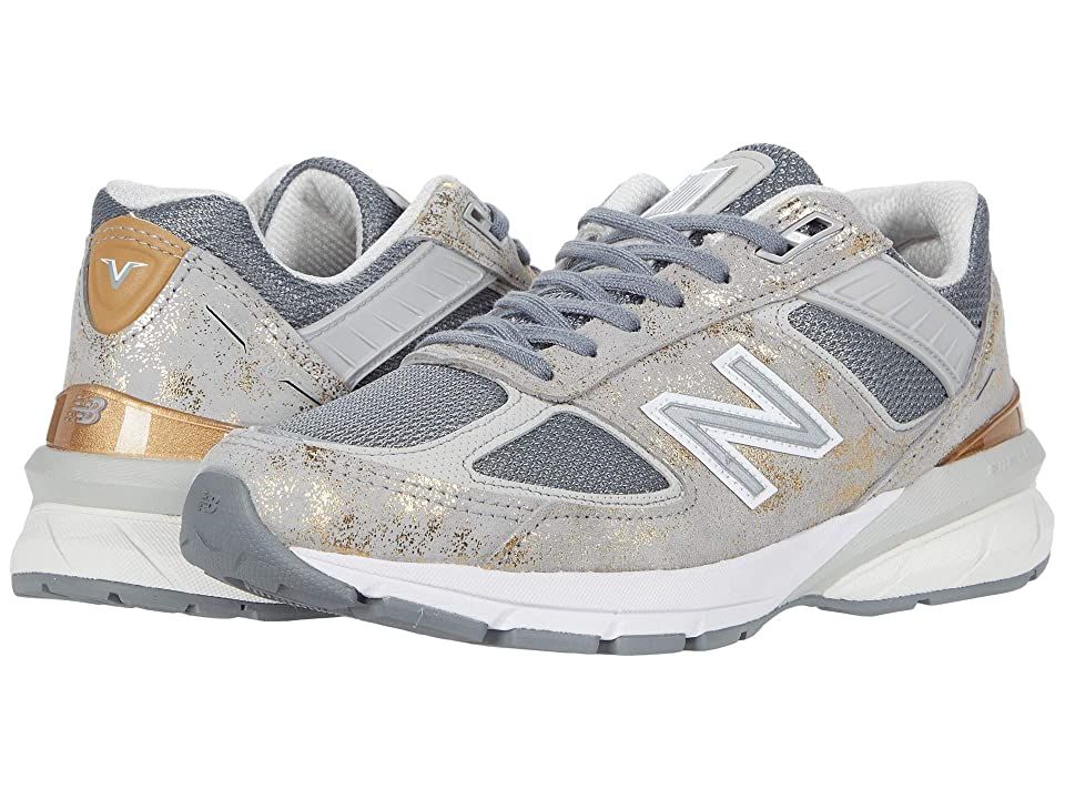 GIÀY NEW BALANCE Wmns 990v5 Made In USA 'Moonbeam Silver' W990MB5 - Ảnh 3