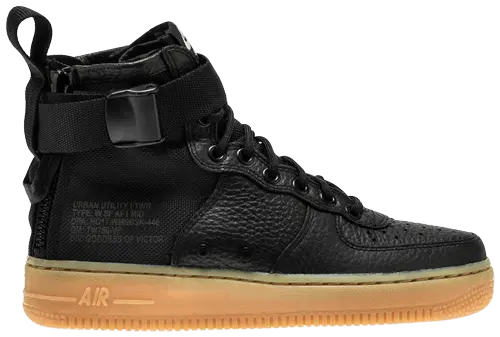 Giày Nike SF Air Force 1 Mid 'Black Gum' AA3966-002