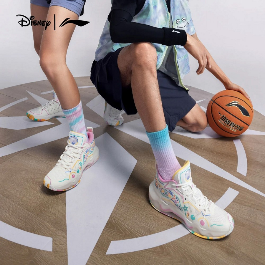 Giày Lining x Disney 2.0 Low 'Multi Color' ABAS103-1 - Ảnh 6