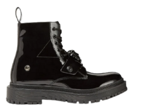 Giày Versace La Medusa Combat Boots Black 1003990-1A02844-1B00B