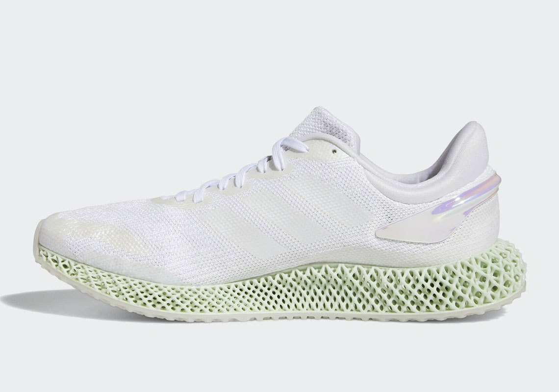 Giay Adidas Parley x 4D Run 1.0 LTD 'White Iridescent' FW1229