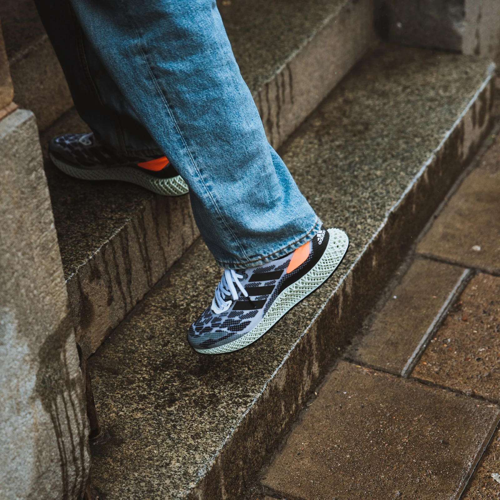 Giày Adidas 4D Run 1.0 'Signal Coral' FW1233 - Ảnh 5