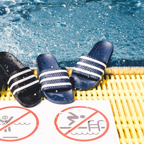 Dép Adidas Adilette Slide Adilette Slides 'Blue' 288022 - Ảnh 2