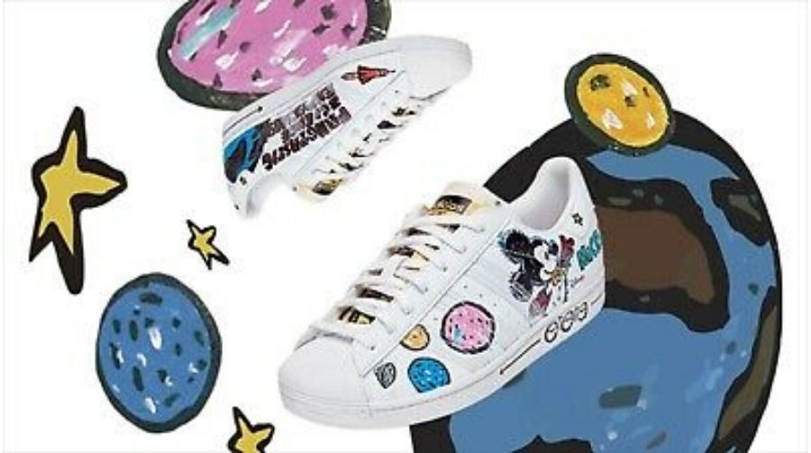 Giày Adidas Kasing Lung x Disney x Superstar 'Labubu Mickey Mouse' GZ8839 - Ảnh 8