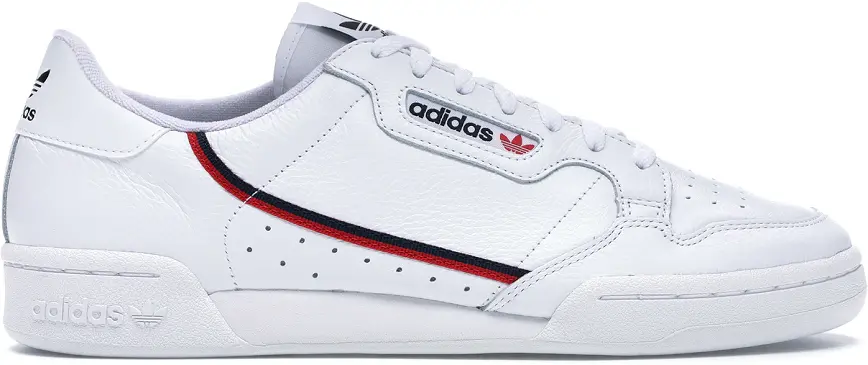 Giày Adidas Continental 80 White "Scarlet Navy" G27706